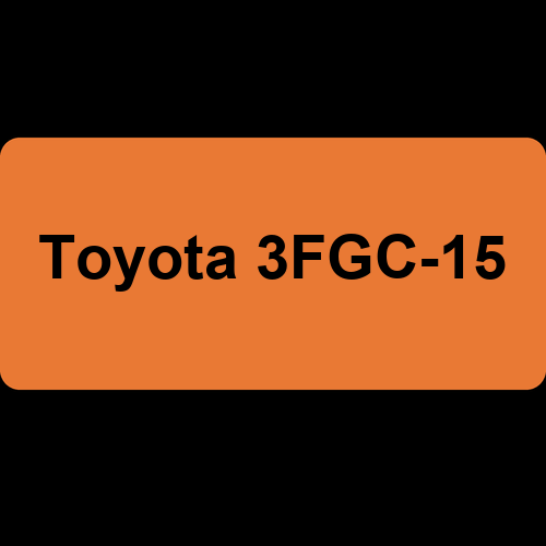 Toyota 3FGC-15